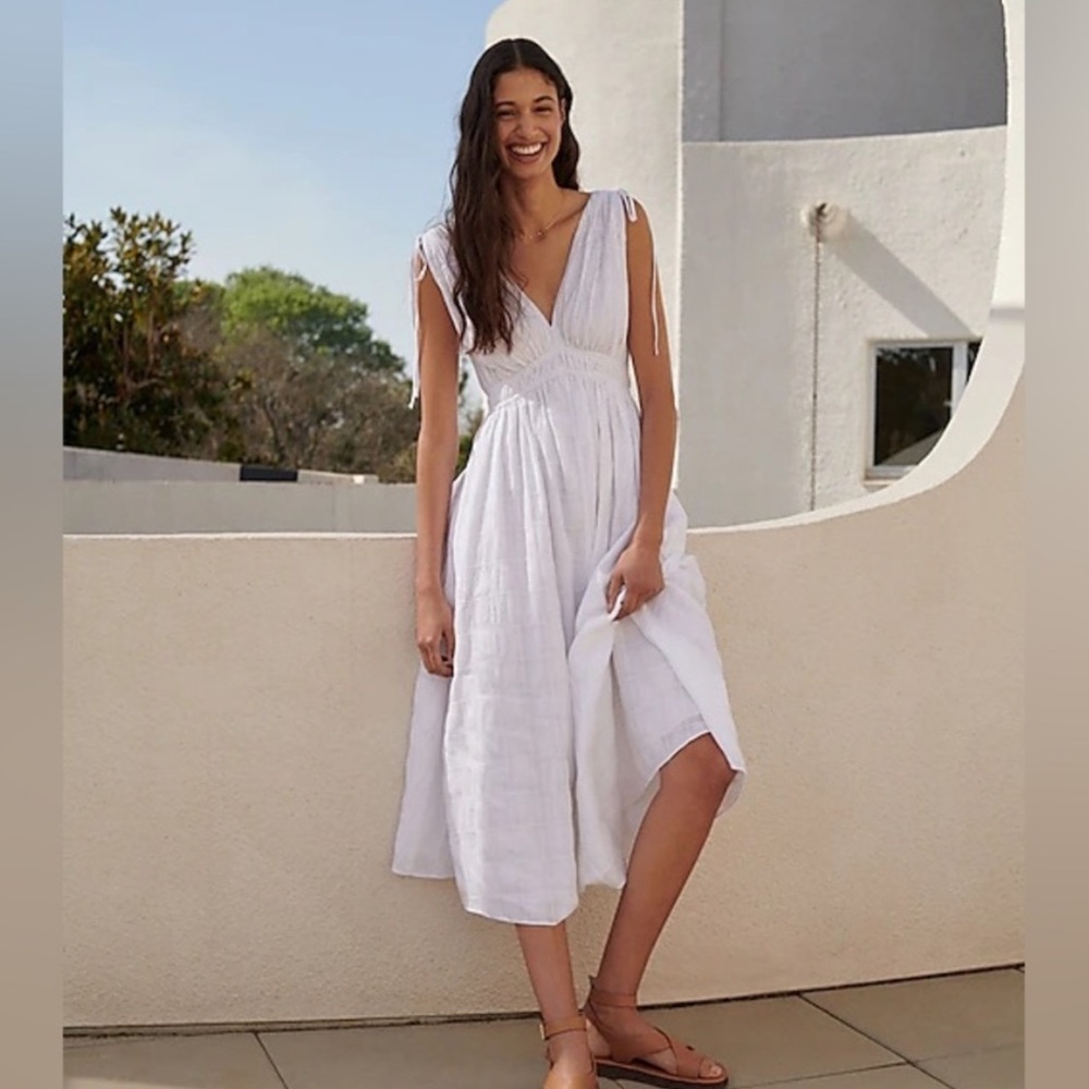 Madewell small White Summer Dress